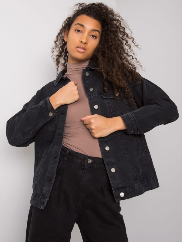 Midland Black Women's Denim Jacket