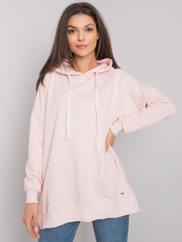 Pale Pink Basic Hoodie Cleveland