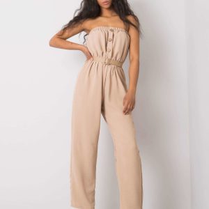 Beige jumpsuit Felippa RUE PARIS