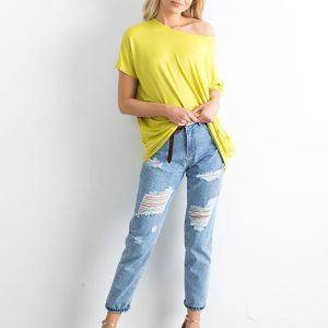 Light green Oversize blouse