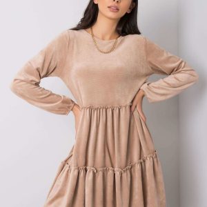 Beige dress by Leona SUBLEVEL