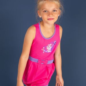 Wholesale Pink dress for girl with bow and pockets MY LITTLE PONY