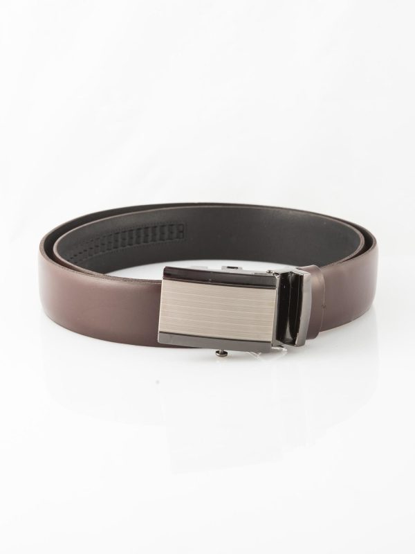 Wholesale Mens Genuine Leather Brown Strap