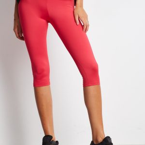 Wholesale Short lightly insulated fuchsia sports leggings