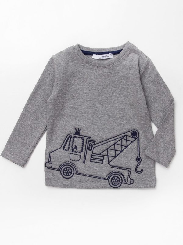 Wholesale Grey blouse for boy