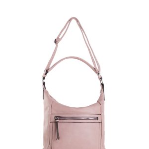 Wholesale Schultertasche Urban Eco Leder in Hellviolett