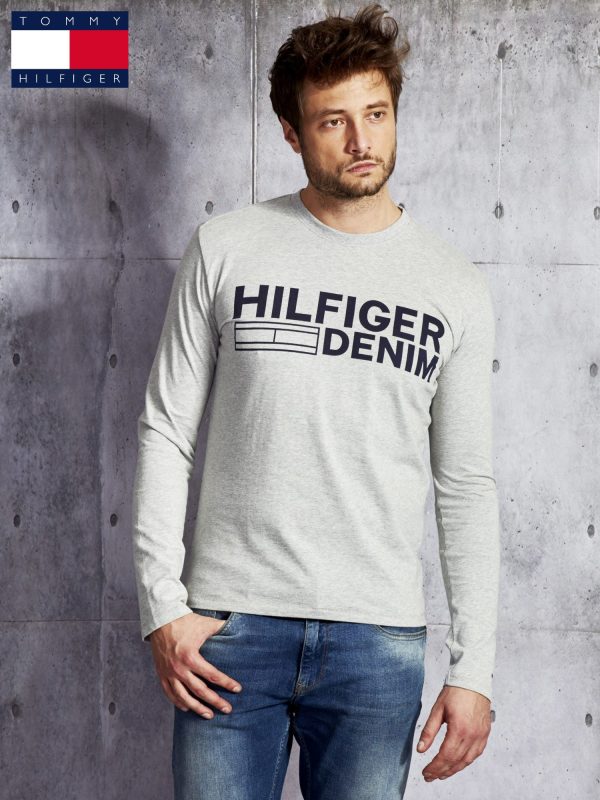 Wholesale TOMMY HILFIGER Men's Grey Print Blouse