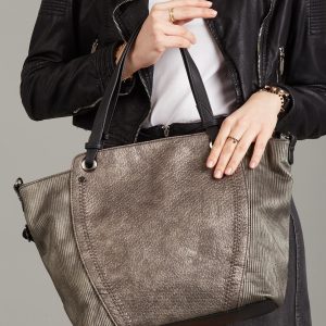 Wholesale Grey eco leather bag