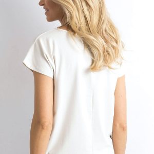 Wholesale Beige T-shirt Circle