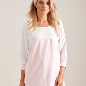 Wholesale Light pink oversize blouse