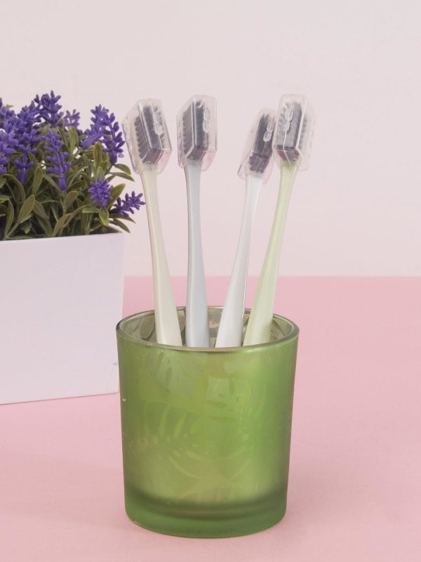 Wholesale Pastel Toothbrush Set 4 Pieces