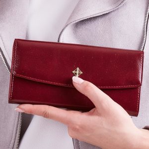 Wholesale Horizontal Women's Wallet Burgundy