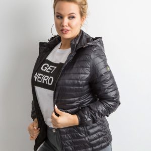 Wholesale Black Plus Size Transition Jacket