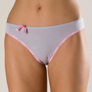 Wholesale Grey Cotton Women's Panties