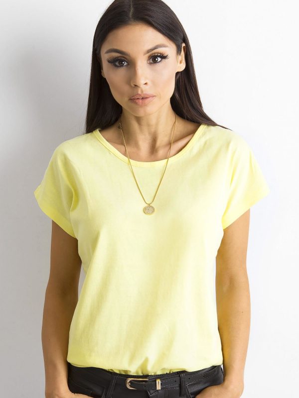 Wholesale Women's T-Shirt Yellow