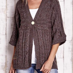 Wholesale O'NEILL Brown melange knitted sweater