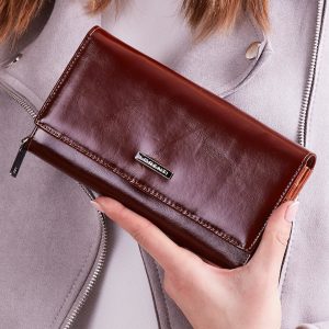 Wholesale Brown Women's Leather Wallet