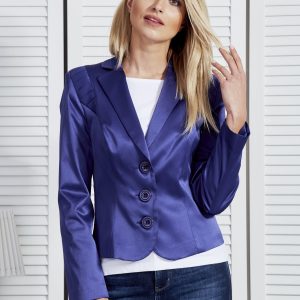 Wholesale Navy blue jacket with tabs