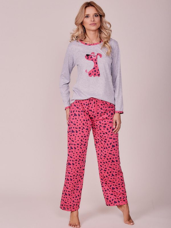 Wholesale Pink Patterned Pyjamas