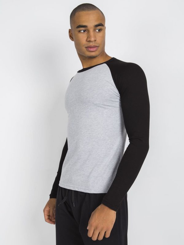 Wholesale Black and grey blouse for men melage