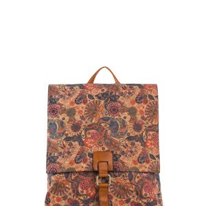 Wholesale Dark Blue Vintage Cork Backpack