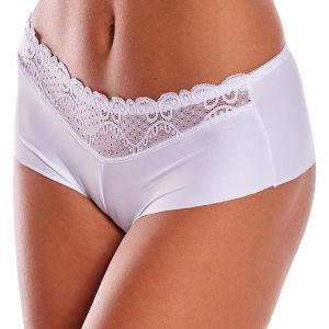 Wholesale White Seamless Lace Panties