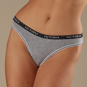 Wholesale Grey sports thong