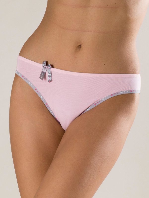 Wholesale Pink Cotton Ladies Panties