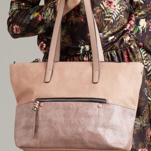 Wholesale Pink Ladies Shopper Bag in Eco Leather