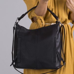 Wholesale Black eco-leather bag