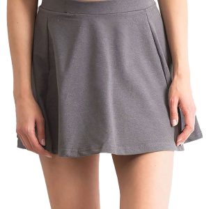 Wholesale Dark grey flared skirt