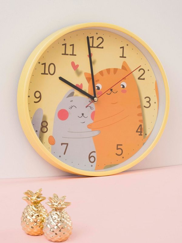 Wholesale Yellow Wall Clock