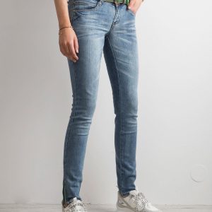 Wholesale Low Waist Blue Jeans