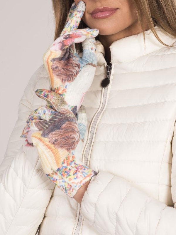 Wholesale Colorful Printed Gloves