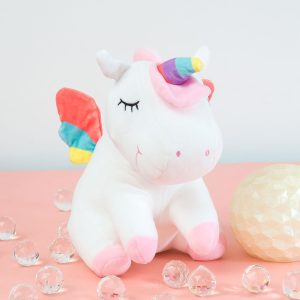 Wholesale White Plush Unicorn