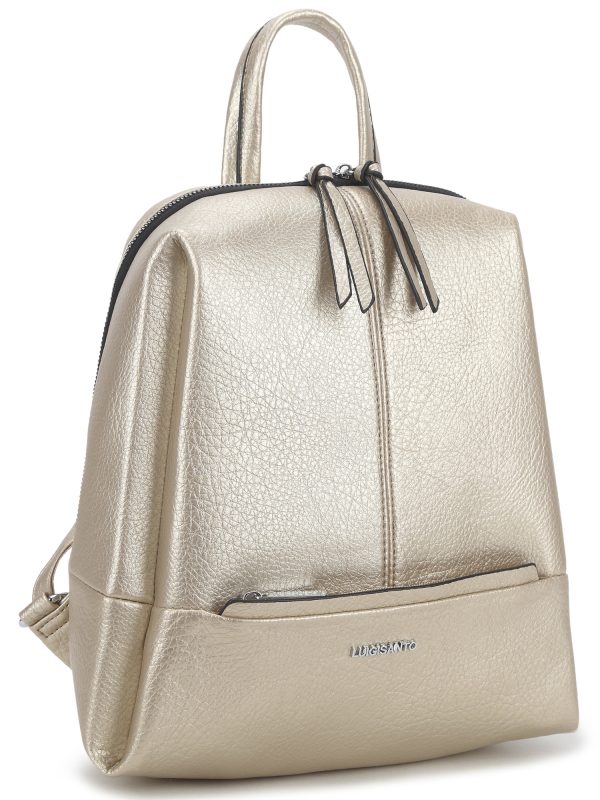 Wholesale LUIGISANTO Gold Women's Casual Backpack