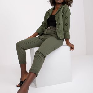 Wholesale Alizee High Waist Khaki Pants