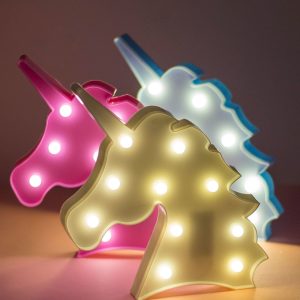 Wholesale White Glowing Room Decoration UNICORN