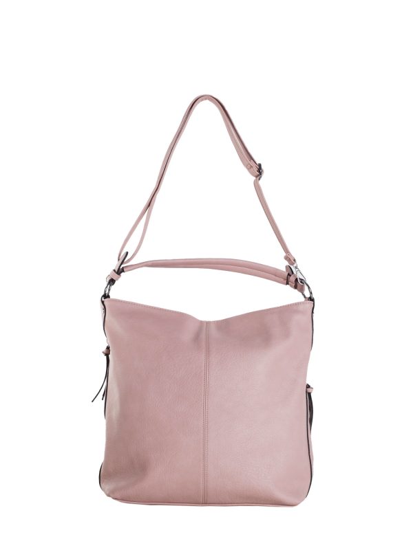 Wholesale Schultertasche Urban Eco Leder in Hellviolett