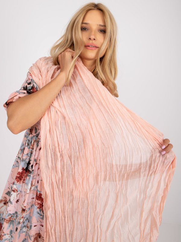 Wholesale Salmon airy sling made of viscose