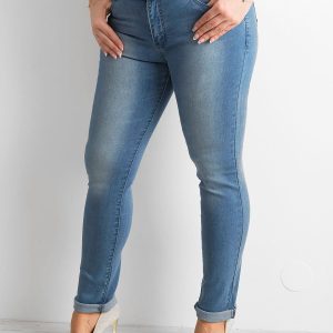 Wholesale Plus Size Blue Jeans