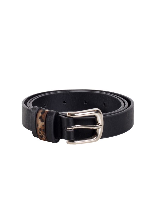 Wholesale Women's Black Eco Leather Strap