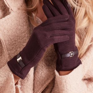 Wholesale Brown Elegant Gloves