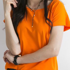 Wholesale Orange Circle t-shirt