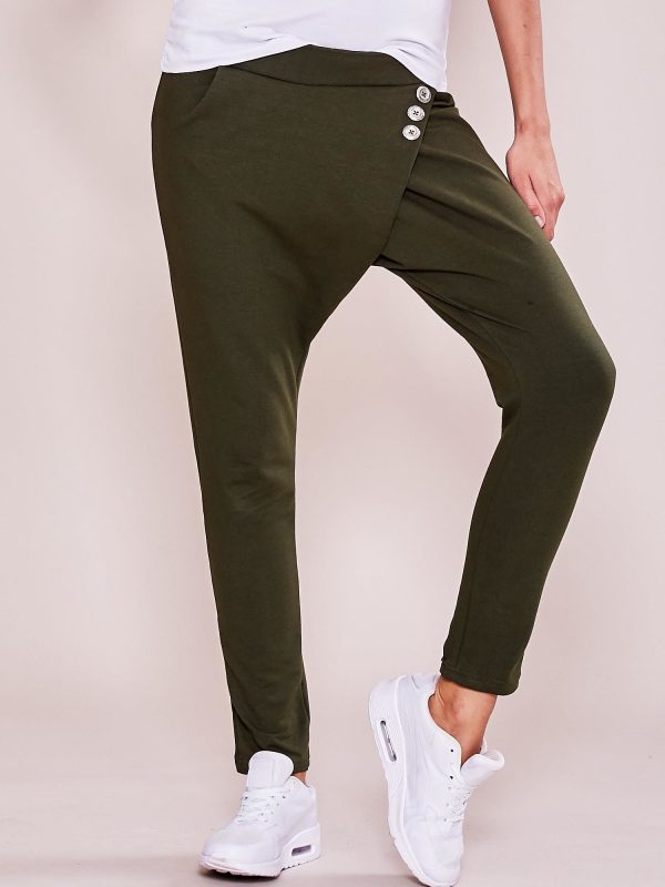 Wholesale Khaki Women's Sweatpants