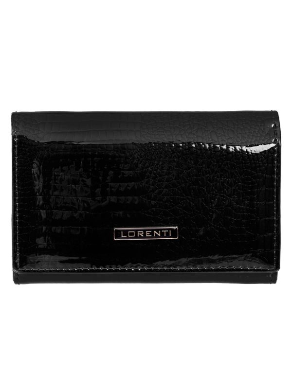 Wholesale Black Women's Patent Leather Wallet