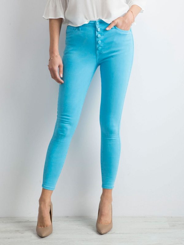 Wholesale Blue jeans for women high waist