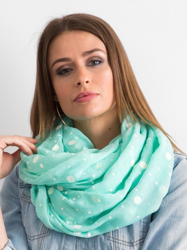 Wholesale Peppermint scarf with peas