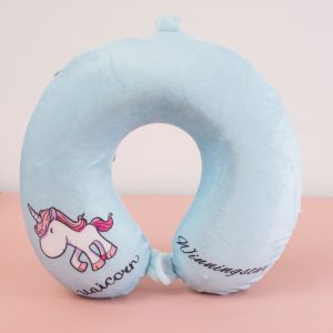 Wholesale Light Blue Travel Head Pillow