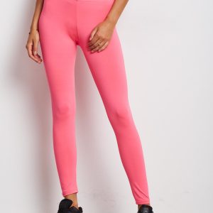 Wholesale Dark pink long thin running leggings